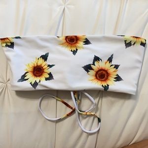 Shein Bando bathing suit top